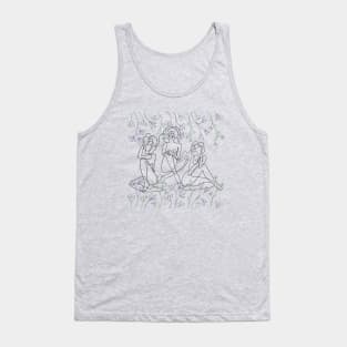 Line women design Tank Top